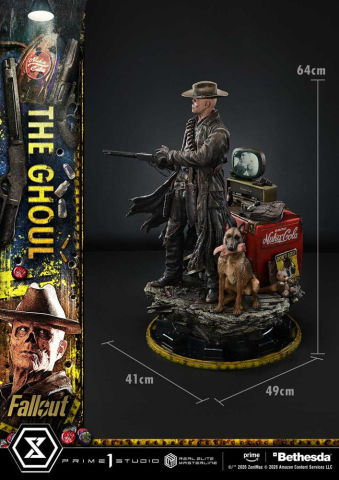 Fallout (TV Series) Real Elite Masterline Series Statue 1/4 The Ghoul Deluxe Version 64 cm [21]