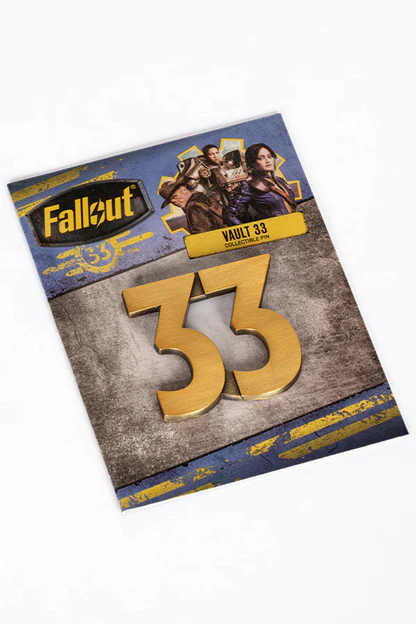 Pop Culture - Fallout Vault 33 Pin