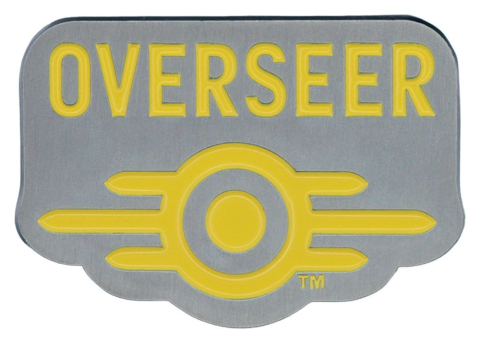 Fallout Vault-Tec Overseer Lanyard & Pin Badge Set [2]