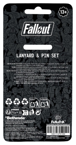 Fallout Vault-Tec Overseer Lanyard & Pin Badge Set [1]