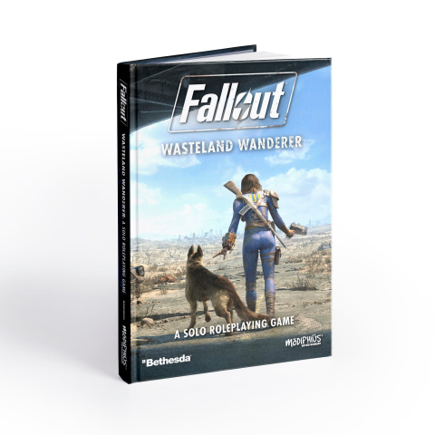 D&D si Alte RPG - Fallout Wasteland Wanderer A Solo Roleplaying Game EN hardcover Modiphius