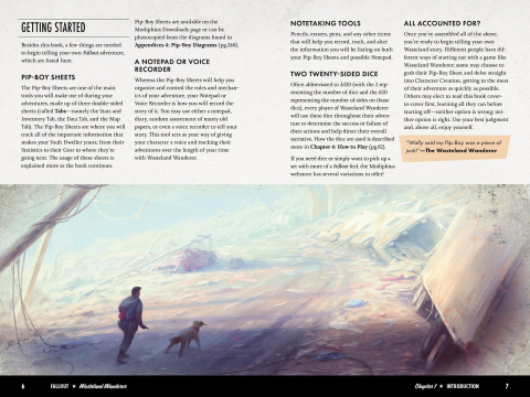 Fallout Wasteland Wanderer A Solo Roleplaying Game EN hardcover Modiphius [2]