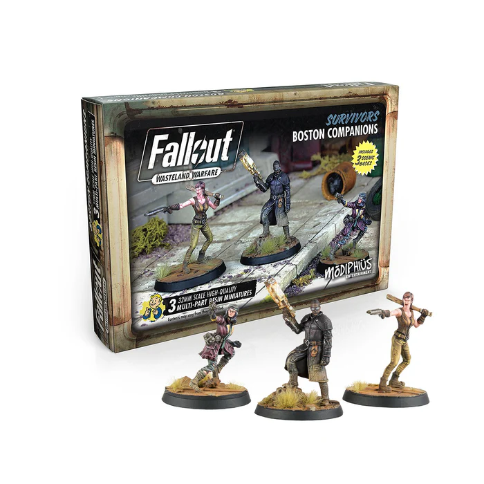 Board Games - Fallout Wasteland Warfare Boston Companions