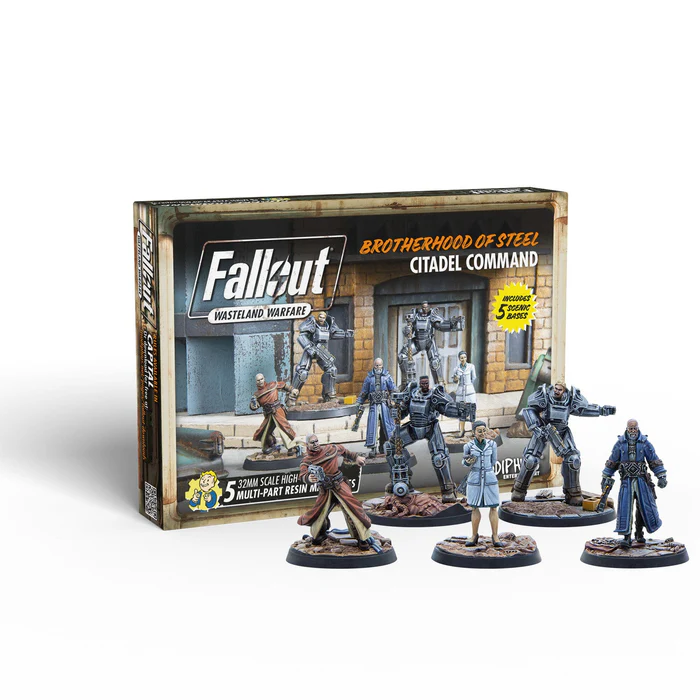 Board Games - Fallout Wasteland Warfare Brotherhood of Steel Citadel Command