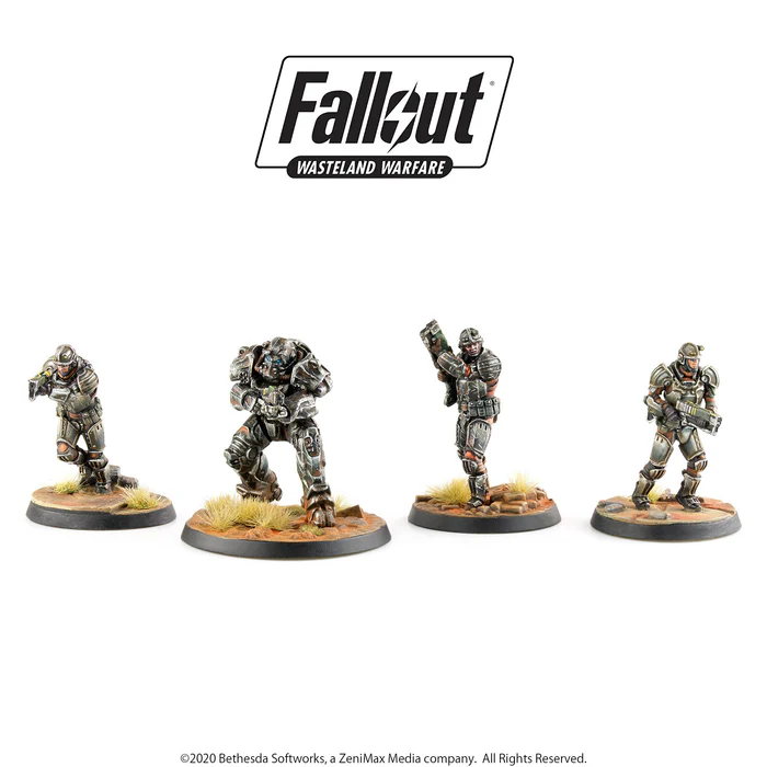 Fallout Wasteland Warfare Brotherhood of Steel Frontline Knights [1]