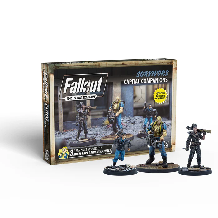 Board Games - Fallout Wasteland Warfare Capital Companions