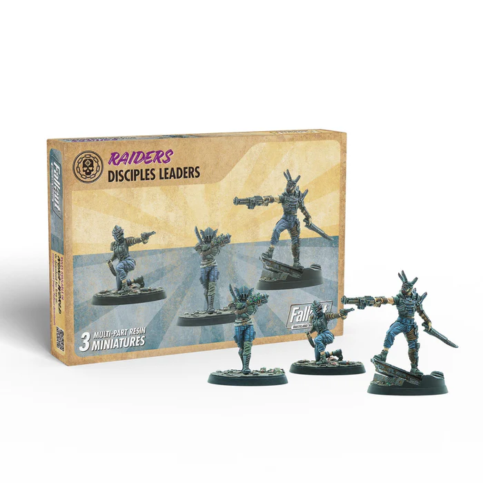 Board Games - Fallout Wasteland Warfare Disciples Leaders Nisha Dixie Savoy