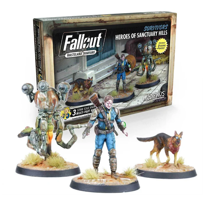 Board Games - Fallout Wasteland Warfare Heroes of Sanctuary Hills
