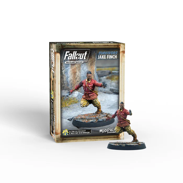 Extensii boardgames - Fallout Wasteland Warfare Jake Finch Promo Modiphius