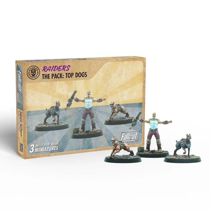 Board Games - Fallout Wasteland Warfare Raiders Pack Top Dogs