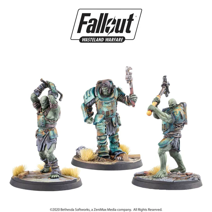 Board Games - Fallout Wasteland Warfare Super Mutants Skirmishers