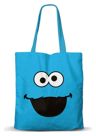 Fashion & Accessories - FAN Shopping Bag Cookie Monster Face