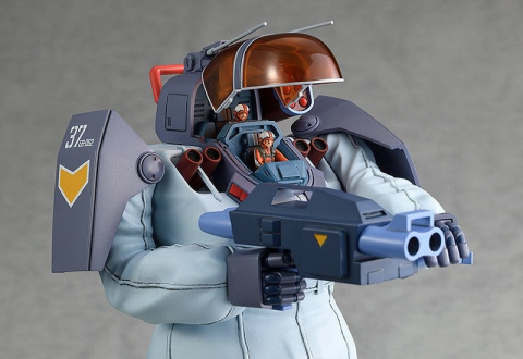 Fang of the Sun Dougram Combat Armors MAX 24 Plastic Model Kit 1/72 Soltic HT128 Big Foot Snow Camouflage with Cold Shield 17 cm [5]