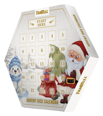 Casa si Cadouri - FanRoll Advent Calendar Holiday Dice 2026