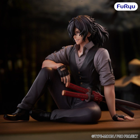 Fate/Grand Order Noodle Stopper PVC Figure Assassin Izou Okada Awesome Dapper Suit 9 cm [3]