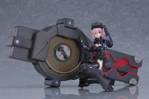 Fate/Grand Order Plamatea Plastic Model Kit Shielder/Mash Kyrielight (Ortinax) Black Barrel Edition 17 cm [10]