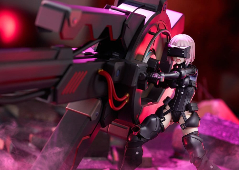 Fate/Grand Order Plamatea Plastic Model Kit Shielder/Mash Kyrielight (Ortinax) Black Barrel Edition 17 cm [1]