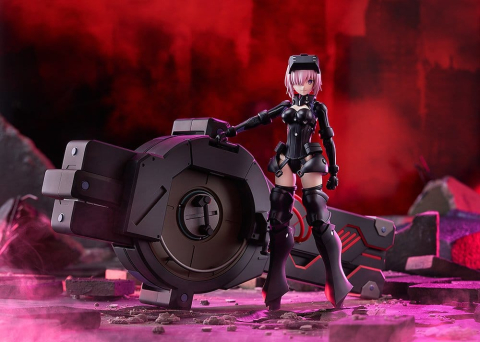 Fate/Grand Order Plamatea Plastic Model Kit Shielder/Mash Kyrielight (Ortinax) Black Barrel Edition 17 cm [4]