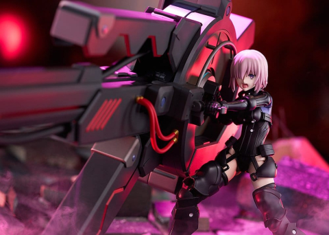 Fate/Grand Order Plamatea Plastic Model Kit Shielder/Mash Kyrielight (Ortinax) Black Barrel Edition 17 cm [2]