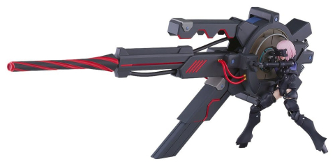 Fate/Grand Order Plamatea Plastic Model Kit Shielder/Mash Kyrielight (Ortinax) Black Barrel Edition 17 cm [18]