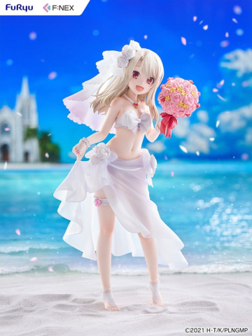 Collectibles - Fate/kaleid liner Prisma Illya: Licht - The Nameless Girl F:NEX PVC Figure 1/7 Illyasviel von Einzbern Wedding Swimsuit Ver. 21 cm