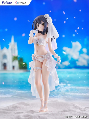 Collectibles - Fate/kaleid liner Prisma Illya: Licht - The Nameless Girl F:NEX PVC Figure 1/7 Miyu Edelfelt Wedding Swimsuit Ver. 21 cm