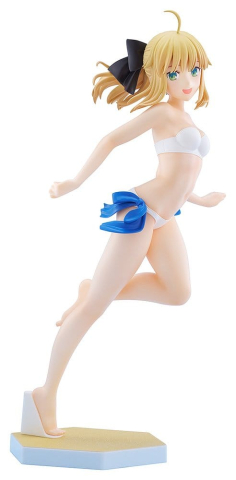 PRECOMENZI - Fate/Stay Night Pop Up Parade PVC Statue Beach Queens Saber Lily L Size 24 cm