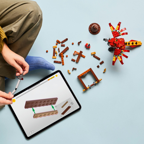 LEGO Harry Potter Fawkes Phoenixul lui Dumbledore 76448 [5]