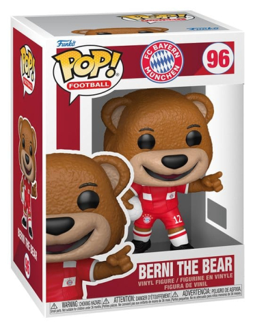 PRECOMENZI - FC Bayern Munich POP! Football Vinyl Figure Berni der Bär 9 cm