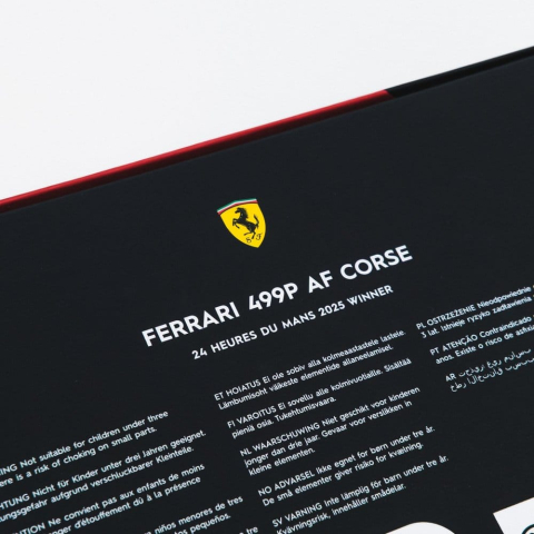 Ferrari AF Corse Puzzle 499P 24 Heures du Mans 2025 Winner (1000 Pieces) 48 x 68 cm [2]