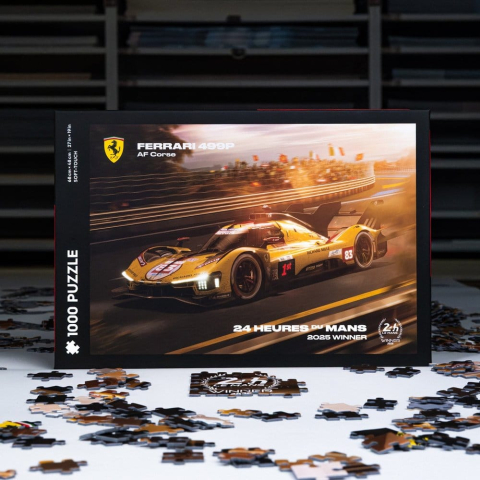 Ferrari AF Corse Puzzle 499P 24 Heures du Mans 2025 Winner (1000 Pieces) 48 x 68 cm [3]