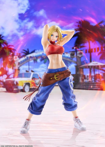 PRECOMENZI - Fighting Girls Collection The King of Fighters XV PVC Figure 1/7 Blue Mary 26 cm