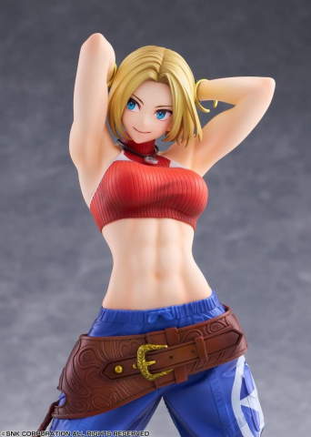 PRECOMENZI - Fighting Girls Collection The King of Fighters XV PVC Figure 1/7 Blue Mary AmiAmi Limited Edition 26 cm