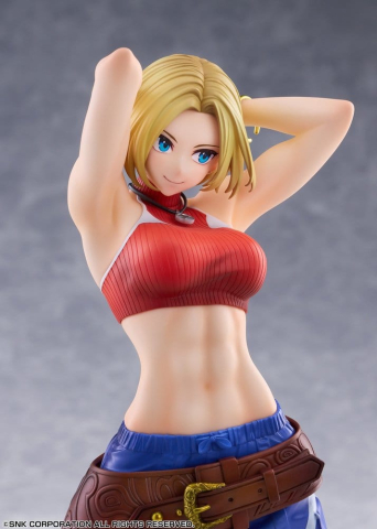 Fighting Girls Collection The King of Fighters XV PVC Figure 1/7 Blue Mary AmiAmi Limited Edition 26 cm [5]