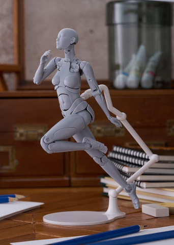 Figma Action Figure Nishimura Style Drawing Doll Olive Gray 21 cm [5]