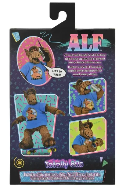 Figurina ALF Ultimate 18 cm Totally 80s NECA cu accesorii [1]