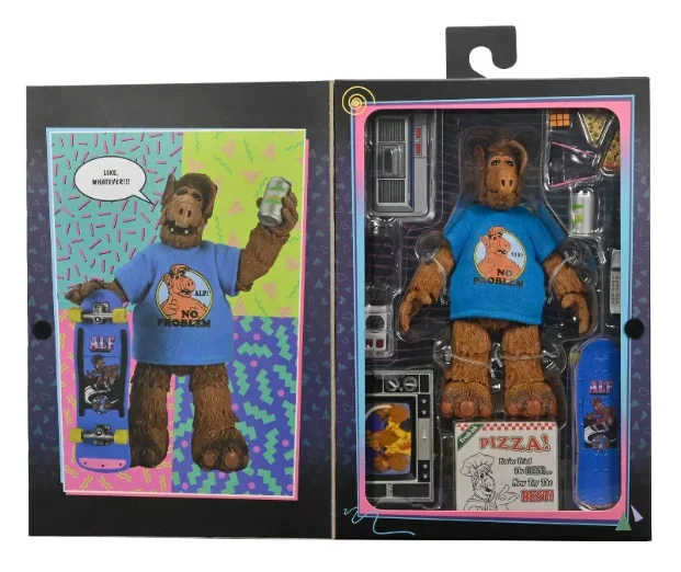 Figurina ALF Ultimate 18 cm Totally 80s NECA cu accesorii [2]