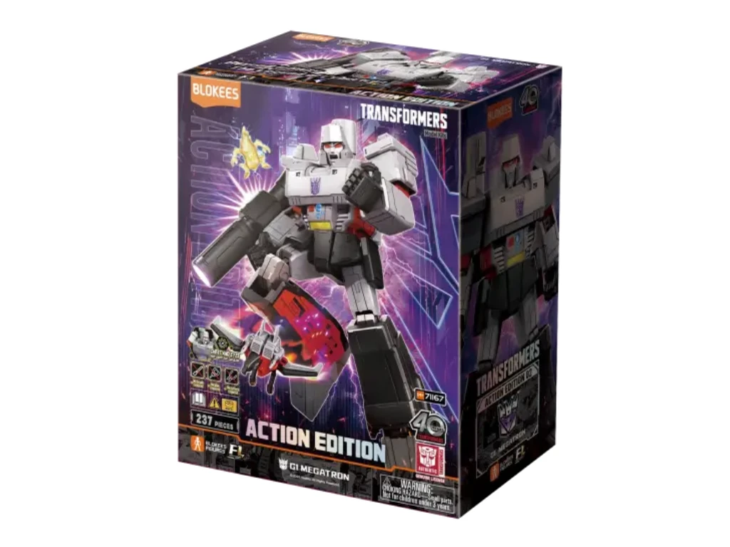 Noutati - Figurina Blokees Transformers Action Edition G1 Megatron 237 piese