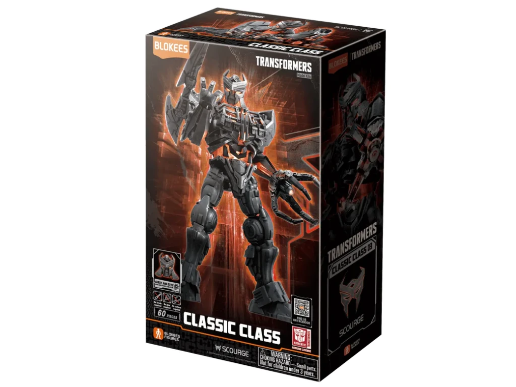 Noutati - Figurina Blokees Transformers Classic Class Scourge articulata