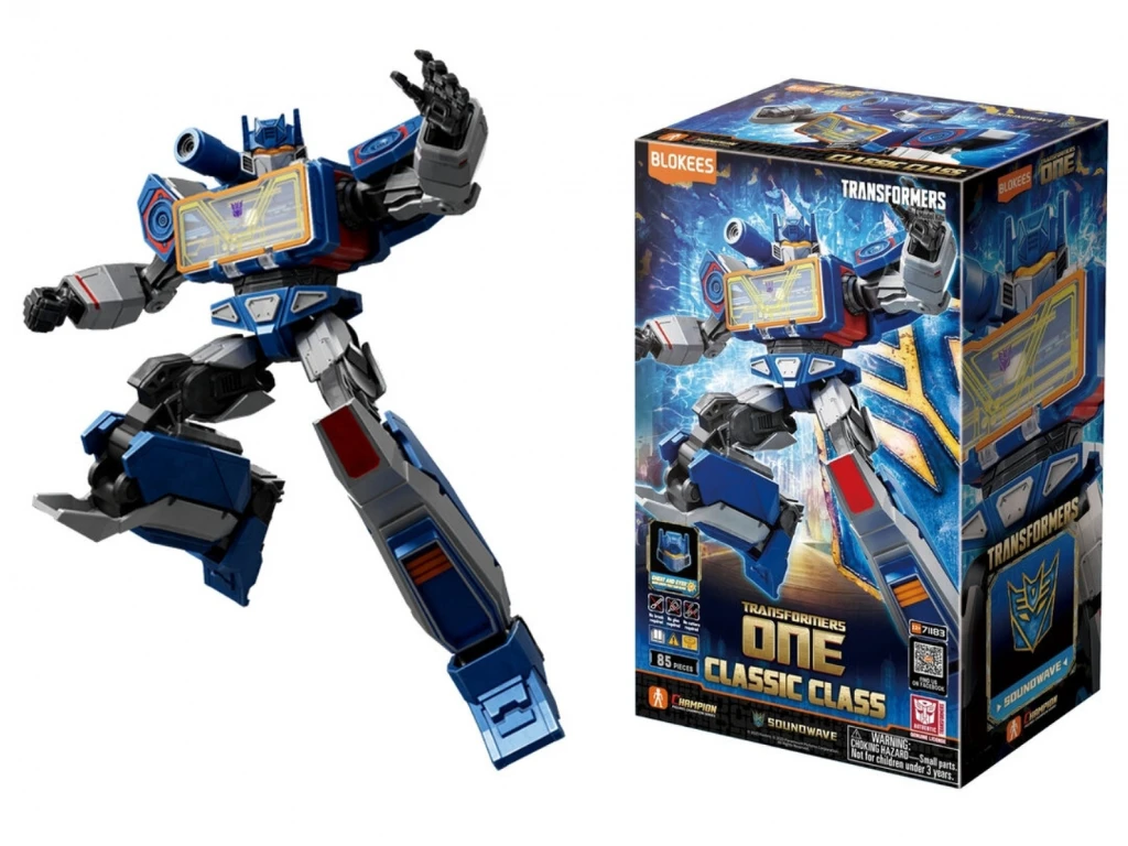 Figurina Blokees Transformers Soundwave 85 piese articulata [1]