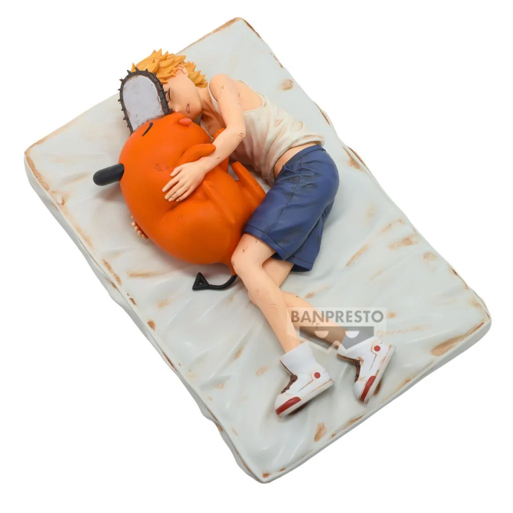Noutati - Figurina Chainsaw Man Denji & Pochita Break Time Collection 14 cm