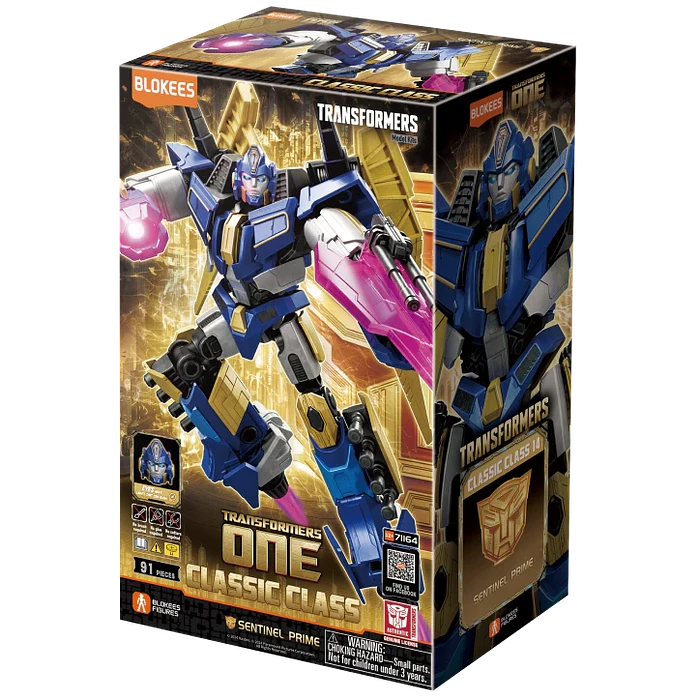 Figurine - Figurina Construibila Blokees Transformers Sentinel Prime