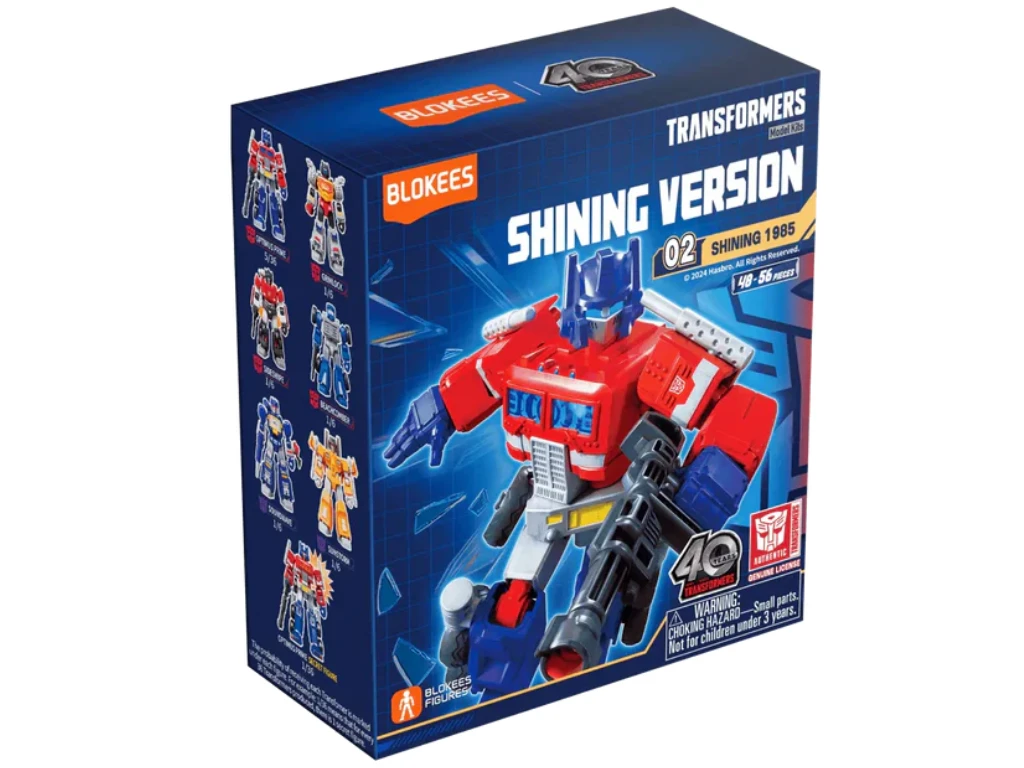 Figurine - Figurina Construibila Blokees Transformers Shining Version 02 Blind Box G1