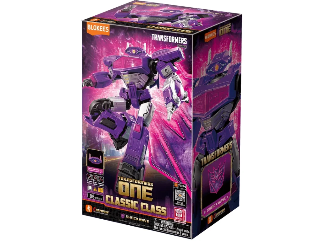 Figurine - Figurina Construibila Blokees Transformers Shockwave 20+ articulatii