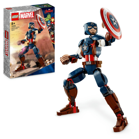 LEGO - Figurina de constructie Captain America