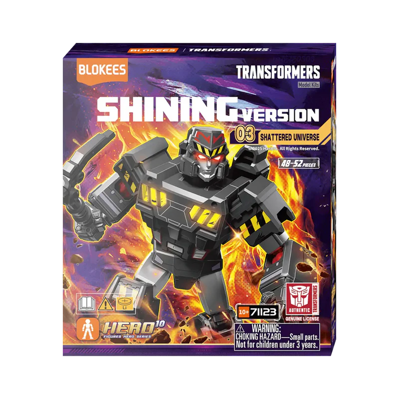 Noutati - Figurina de construit Transformers Shining Version 03 Shattered Universe Blokees