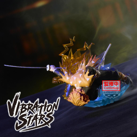 Figurina Demon Slayer Zenitsu Agatsuma Vibration Stars Plus 12 cm [2]
