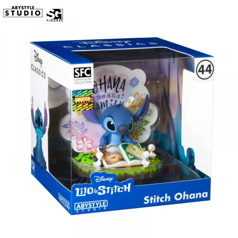 Figurine - Figurina Disney Stitch Ohana – colectie Snapshot Gallery, 10 cm