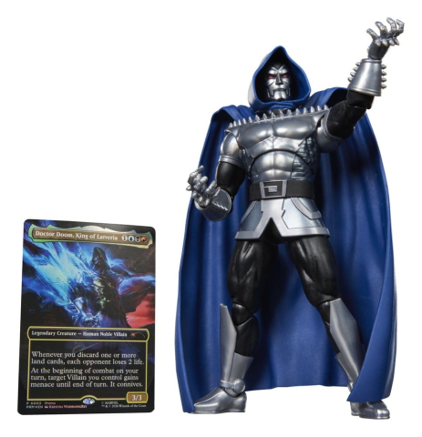Figurina Doctor Doom 2099 Marvel Legends 15 cm + carte Magic MTG foil [2]