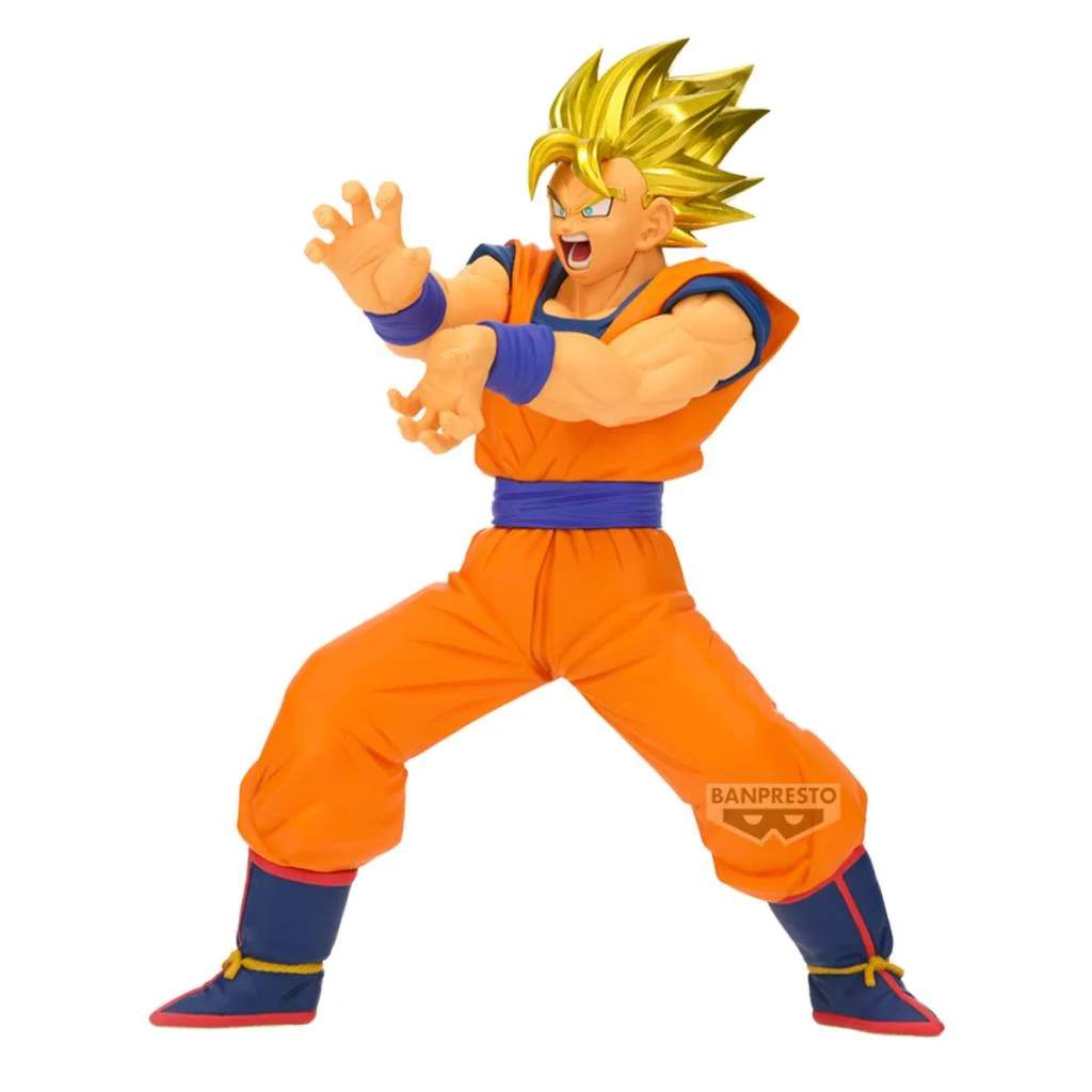 Noutati - Figurina Dragon Ball Z Son Goku Super Saiyan – Banpresto Blood of Saiyans, 19 cm